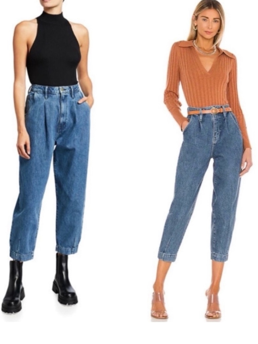 FRAME Campus High Waisted Barrel Jeans